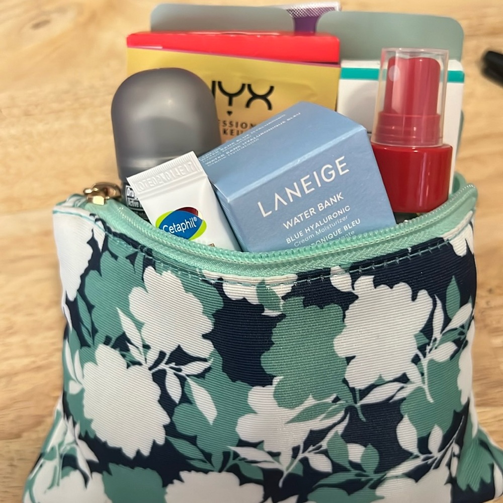 “Mystery “ makeup/skincare products bag